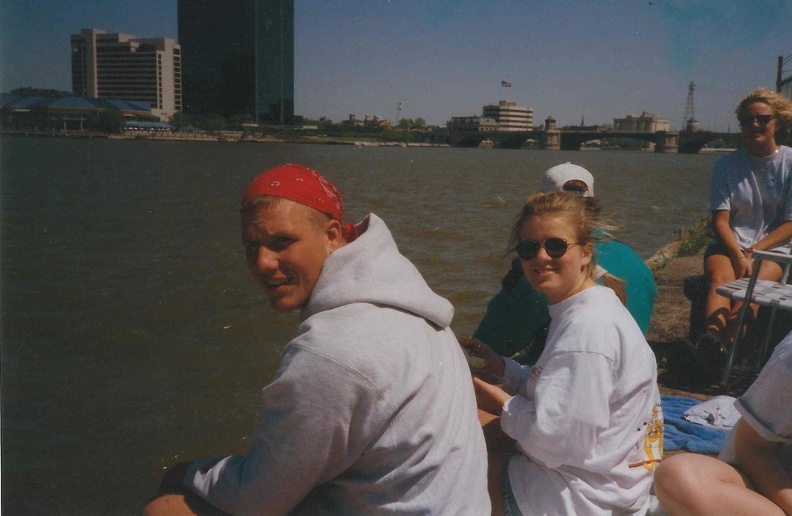 Toledo International Regatta 1993 - John Balint and Jen Engstrom.jpg